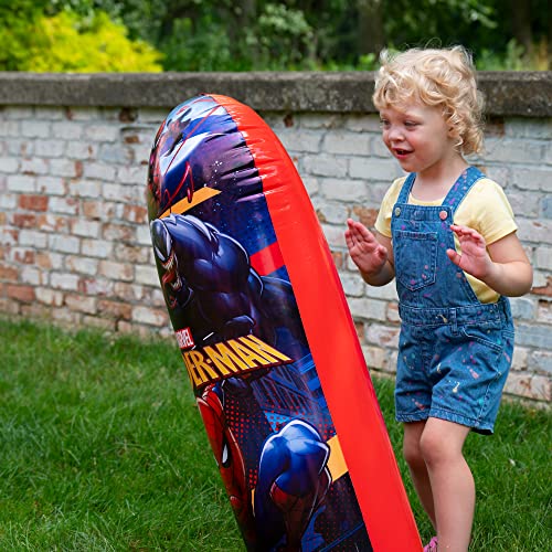 Hedstrom Spiderman Bop Bag Inflatable Punching Bag, 36 Inch, (56-86303) - color: Spiderman, size: 36" Bop Bag