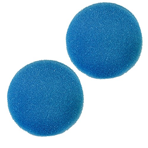 HQRP 2-Pack Blue Coarse Filter Media Pad Compatible with Eheim Classic 2217/600 Canister Filter