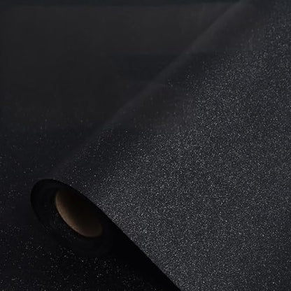 Black Matte Aquarium Background, Static Cling Opaque PVC Fish Tank Backdrop, No Glue, Reusable, Easy to Trim, Bubble-Free for Aquariums & Terrariums(40x100cm)