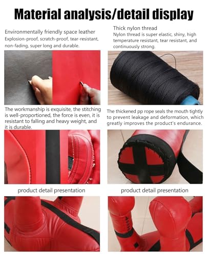 Hanging Grappling Dummy, MMA Wrestling Martial Arts Doll, Brazilian JIU Jitsu Submission Mixed, Movable arms, Durable Canvas Fabrics, UNFILLED