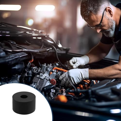 8 PCS Multi Purpose Rubber Spacer, 1-1/5" OD x 3/8" ID x 3/4" Thickness Rubber Washers for Screws, Anti Vibration Pads for Bolts, Car, Boat, Home (30 * 10 * 20mm) - size: 1-1/5" OD x 3/8" ID x 3/4" Thickness
