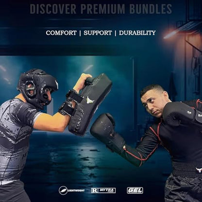 Mytra Fusion Boxing Head Guard Kickboxing Training Muay Thai Head Protector