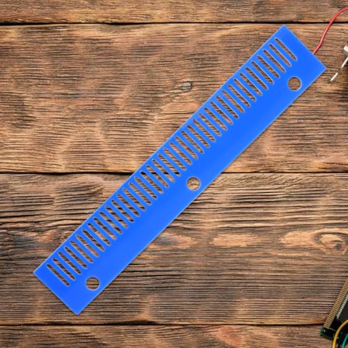 SUPVOX Aquarium Overflow Comb with Suction Cup Multi Functional Fish Tank Divider Guard Panel for Easy Maintenance Sturdy Design and Enhanced Fish Safety for Household Aquariums