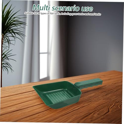 SUPVOX Multifunctional Fish Tank Sand Shovel Handheld Cleaning Tool for Gravel and Sediment Removal Aquarium Scoop for Easy Maintenance of Planted and Sand Tanks