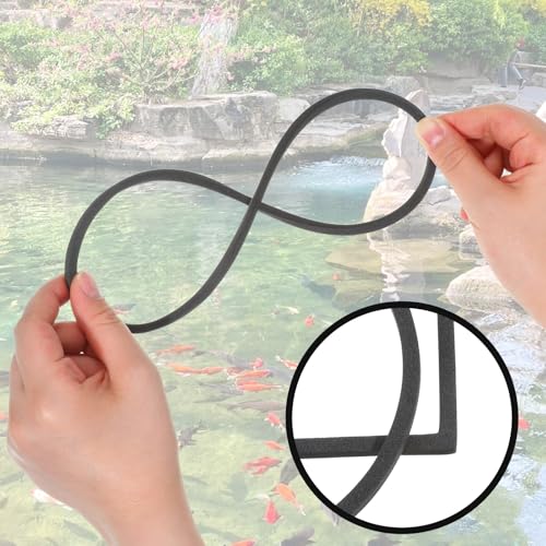 20 PCS Fish Feeding Ring, Aquarium Floating Plant Barrier Feeding Ring for Fish Tank Round Square Different Size Corral Foam Circle Fish-Tank Aquarium Accessories for Tank Keep Floating Plants