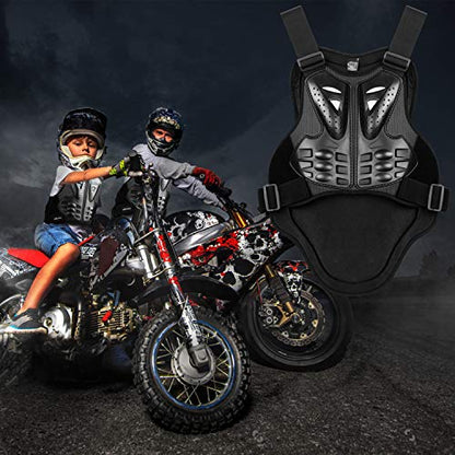 Webetop ATV Chest Protector Adult Motorcycle Vests for Men Dirt Bike Mountain Bike Off-Road Racing Adult M - size: M for height 4.92'-5.42'