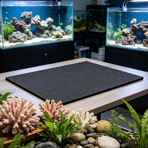 Aquarium Leveling Mat, Waterproof Non-Slip Protective, Under Water Tank Leveling Mat, for Turtle Betta Reef Vase Flower Pot Appliances Furniture Saltwater - color: 120×50cm