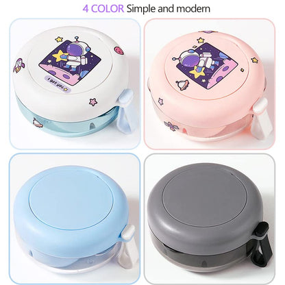 Denture Case, Definitely No-Leak Denture Bath Box for Traveling Perfectly, Denture Cup with Strainer & Mirror(Pink) - color: Pink