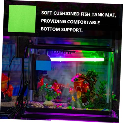 Nonslip Fish Tank Pad Thickened Aquarium Cushioning Mat for Water Absorption Heat Preservation Material for Fish Tanks Protects Integrity of Aquariums