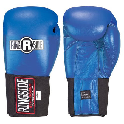 Ringside Competition-Like Safety Sparring Gloves Hook & Loop - color: Red, size: 10-Ounce