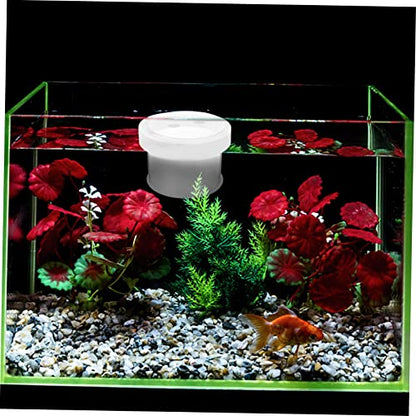 Toddmomy Acrylic Floating Fish Tank Breeding Box with Water Permeable Bottom Transparent Aquarium Isolation Container for Small Fish Fry Supplies