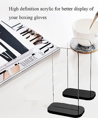 WANLIAN 2 Pack Boxing Glove Stand, Boxing Glove Display Stand, Vertical Boxing Glove Display Stand Baseball Glove Display Stand