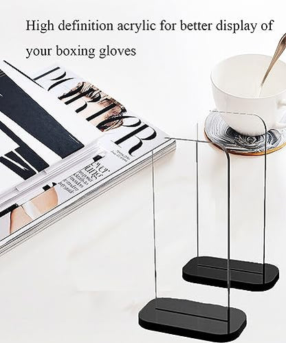 WANLIAN 2 Pack Boxing Glove Stand, Boxing Glove Display Stand, Vertical Boxing Glove Display Stand Baseball Glove Display Stand