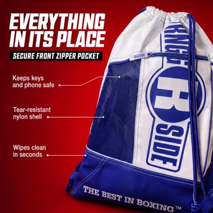 Ringside Boxing Gym Lightweight Glove Bag, One Size, Purple/White - color: Purple/White
