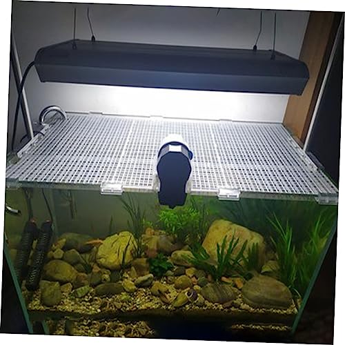 BESPORTBLE 5PCS Multi Purpose Plastic Mesh Grid Sheet for DIY Projects Cuttable Fish Tank Mesh Panel Sturdy and Flexible Crafting Material White - color: White