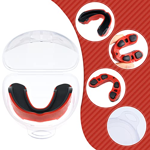 Frienda Adult Mouth Guards for Sports with Case - color: Cool Color