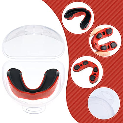 Frienda Adult Mouth Guards for Sports with Case - color: Cool Color