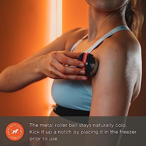 Tiger Tail Knotty Tiger ICE Cold Roller Massage Ball - Deep Muscle Tissue Cold Therapy Tool for Neck, Back, Legs, Arms, Shoulders, Stomach, Feet, and Hands - Myofascial Trigger Point Release