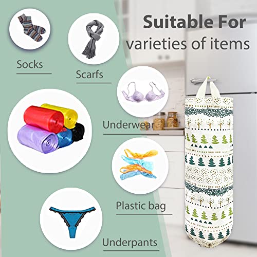 SYIPO Plastic Bag Holder, Reusable Grocery Bag Organizer, Wall Mount, Squirrel, 1 Pack, 15.7in x 9.8in - color: Grass
