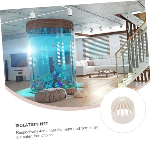 2pcs Permeable Cover for Aquariums and Seafood Ponds Durable Fish Tank Screen Smooth Flow Design Easy Installation Inner - size: 5.5x5.5cm