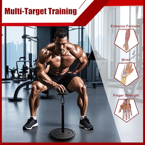 Iron Pinch Block Grip Strength Set with Loading Pin Workout Rock Climbing Power Finger Forearm Hand Strength Training Strengthener Equipment for Home Gym