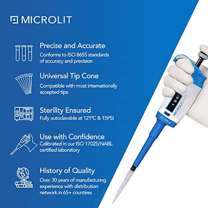 Single-Channel Pipettes with Adjustable Volume, Accurate and Calibrated Ergonomic Design Adjustable Micropipette for 20-200ul Liquid Capacity, Compatible with 200ul Pipette Tips - size: 20-200ul, style: Single-Channel