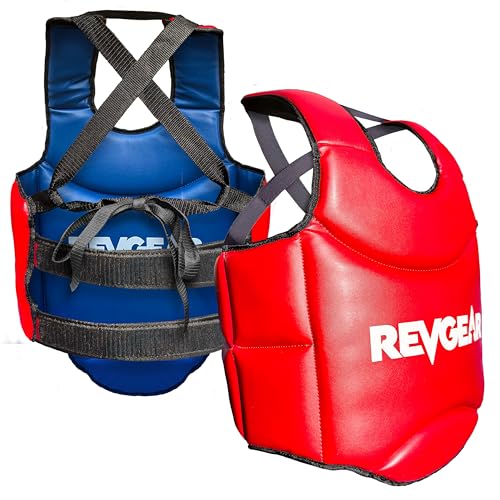 Revgear Muay Thai Reversible Chest Protector, MMA, Kickboxing, Karate - size: Small