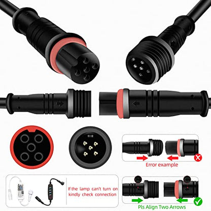 Lominie LED Aquarium Light, Remote Control 80W Planted Fish Tank Light Asta120 Clamp Clip Lamp for Freshwater Refugium Algae Fish Tank with Gooseneck (F120 80W Freshwater)