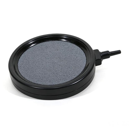 13cm Fish Tank Circular Gas Stone Plate Oxygen Diffusion Aerator Compatible with 4mm Hose Fish Tank Water Bucket Pond Universal (excluding Air Pump) - size: 13cm-1pcs