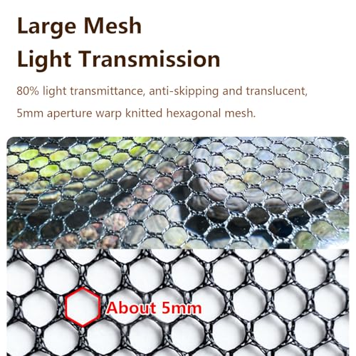 Fish Tank Cover Mesh Aquarium Lid Fish Tank Anti-Jumping Net Magnetic Length 25cm