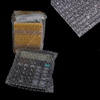 300 Pcs (4x6inch) Bubble Double Walled Clear Cushioning Pouch Bags Wrap- Protective Bags for Shipping,Storage,and Moving - size: 300 Pcs