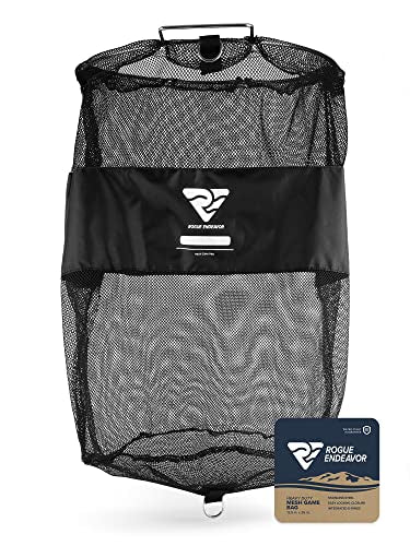 Nylon Mesh Game Bag with Locking Steel Handles