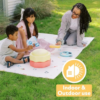 Nuby Reversible Baby Floor Mat - color: Car Tracks