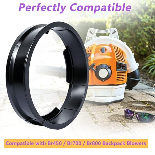 4282-701-6301 Backpack Blower Tube Slip Ring | Compatible with STIHL BR450 BR700 BR800 | Durable Leaf Blower Rotating Ring | Premium Replacement Connector Ring for Outdoor Blower Equipment Maintenance