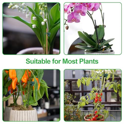 50 Pcs Plant Clips Orchid Clips,Plant Orchid Support Clips,Flower and Vine Clips，Garden Clips，Plant Clips for Climbing Plants