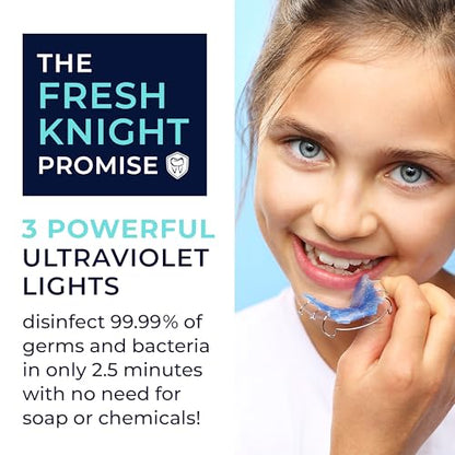 FRESH KNIGHT UV Retainer Case Radiant Mint - color: Radiant Mint