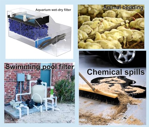 Clinoptilolite Zeolite Granules: Soil Amendment, Odor Control | Also used in aquarium, pond and swimming pool purification, barn odor, chemical spills, de-icing walks, flower pot decor