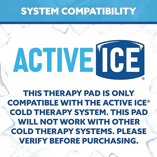 Polar Active Ice® Knee Full Circumference Therapy pad 12.5” x 22.5” with Detached Belts. Use only with The Polar Active Ice #AIS Therapy System.