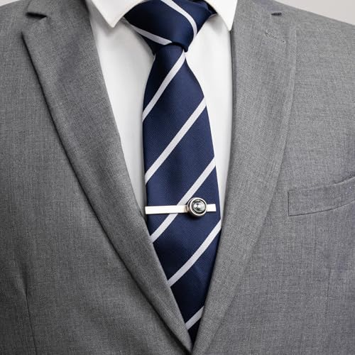 HAWSON 2/2.2 Inch Various Tie Clips for Men Unique, Personalized Novelty Tie Bars Pins Tacks, Funny Theme Wedding Holiday Gifts for Husband Groomsmens - style: Compass