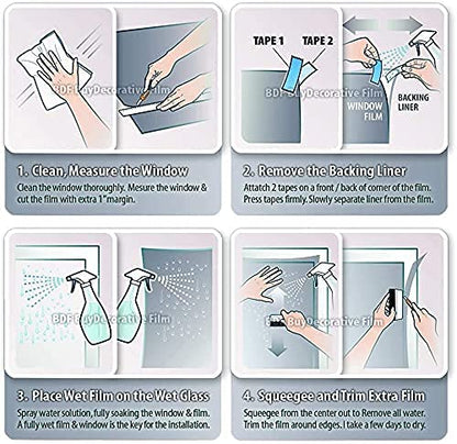 BDF S2M Window Film Clear UV Blocking - 24in X 12ft - size: 24in X 12ft