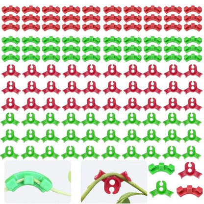 120Pcs Plant Training Clips, Lst Clips for Low Stress Training Plant Stem Support, 90 Degree Angle Plant Clips， Plant Climbing Wall Clips for Plant Gardening Trellis Growth
