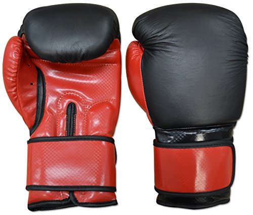 Gym Training Stand-Up Boxing Gloves - color: NO LOGO Black / Red, size: Regular weighs 12oz