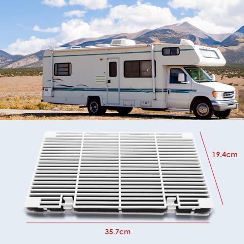 3104928.019 Dometic RV A/C 5 Filters and 2 Grilles,rv ac vent cover | Includes 2 ducted grilles and 5 air filters、Replaces OE 3104928.019、Helps keep A/C vents clean and airflow efficient