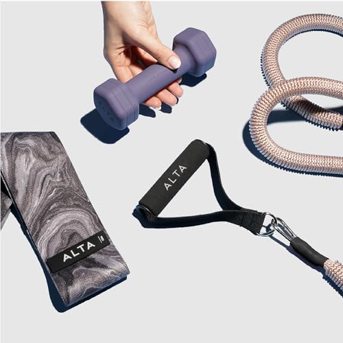 ALTA Booty Bands for Women, Non-Slip Fabric Resistance Bands for Working - color: Seaside