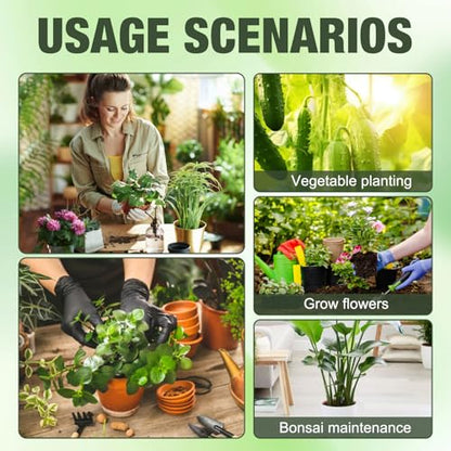 5 Pack Stackable Plant Support Stakes, Stackable Monstera Plant Support Stakes for Indoor Outdoor Plants, Stem Holder Structures Frame, Plant Sticks for Vine Training Stem Stabilization