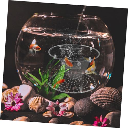 balacoo Fish Breeding Box Floating Cover Isolation Tank for Fry Aquarium Nursery Transparent Design Prevents Predation Safe for Fish Breeding