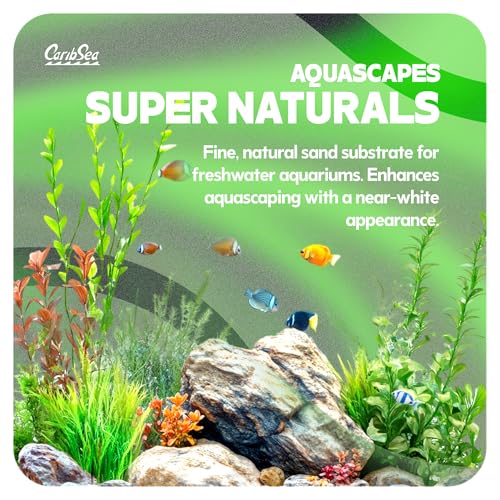 Carib Sea ACS05820 Super Natural Moonlight Sand for Aquarium, 5-Pound