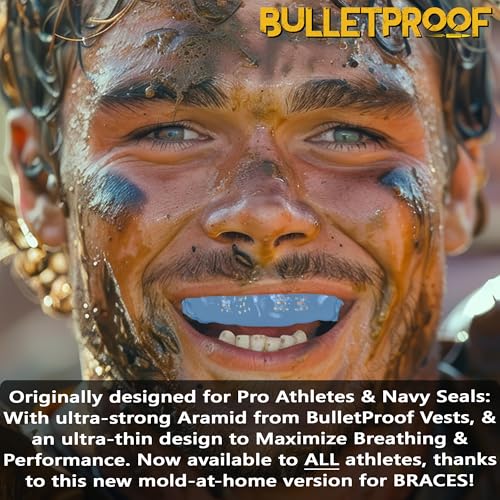 Bulletproof Youth Mouth Guard: Thinnest Most Breathable Kids Mouthguard! - color: Hawaiian Sun, size: YOUTH