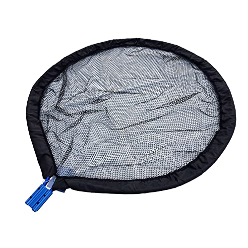 24 Inch Diameter Shallow Round Koi Fish Pan Net Head ONLY, Replacement Net Head Designed for PondH2o Heavy Duty Interchangeable Line, Koi Carp Ornamental Fish Handling Net Head