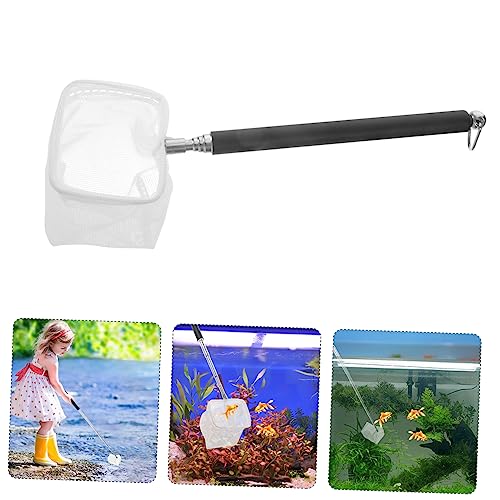UPKOCH Professional Extendable Handle Shrimp Net for Aquariums Compact Design Durable Material for Fish Tanks and Ponds Easy to Store and Transport